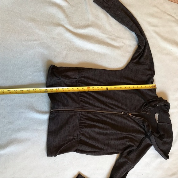 Athleta Heather Grey Full Zip Hoodie - Picture 8 of 8